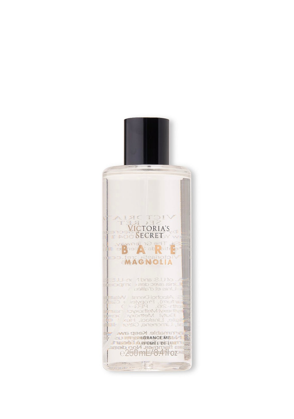 Victoria Secret Mist de Perfume Bare Magnolia 250ml / 8.4 OZ Liquidas.