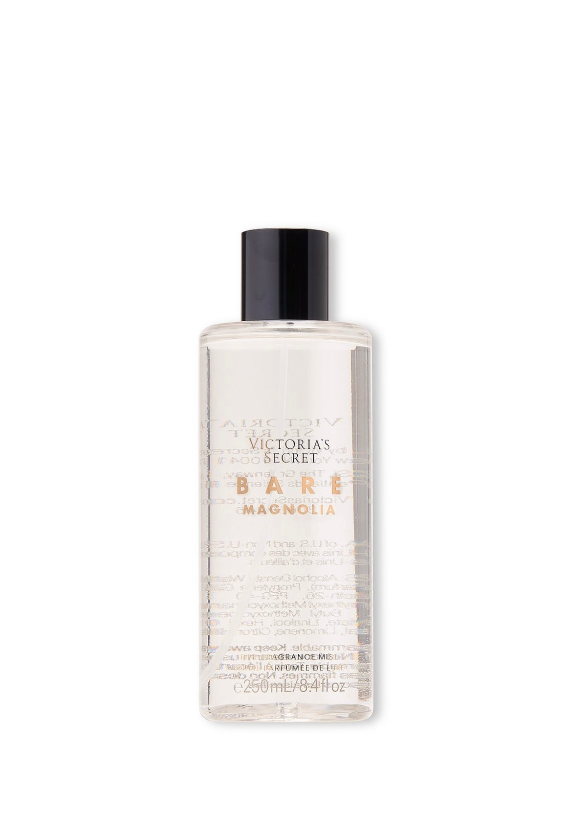 Victoria Secret Mist de Perfume Bare Magnolia 250ml / 8.4 OZ Liquidas.