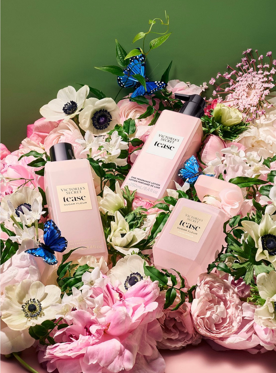 Victoria Secret Tease Sugar Fleur Mist de Perfume 250ml / 8.4 OZ Liquidas.