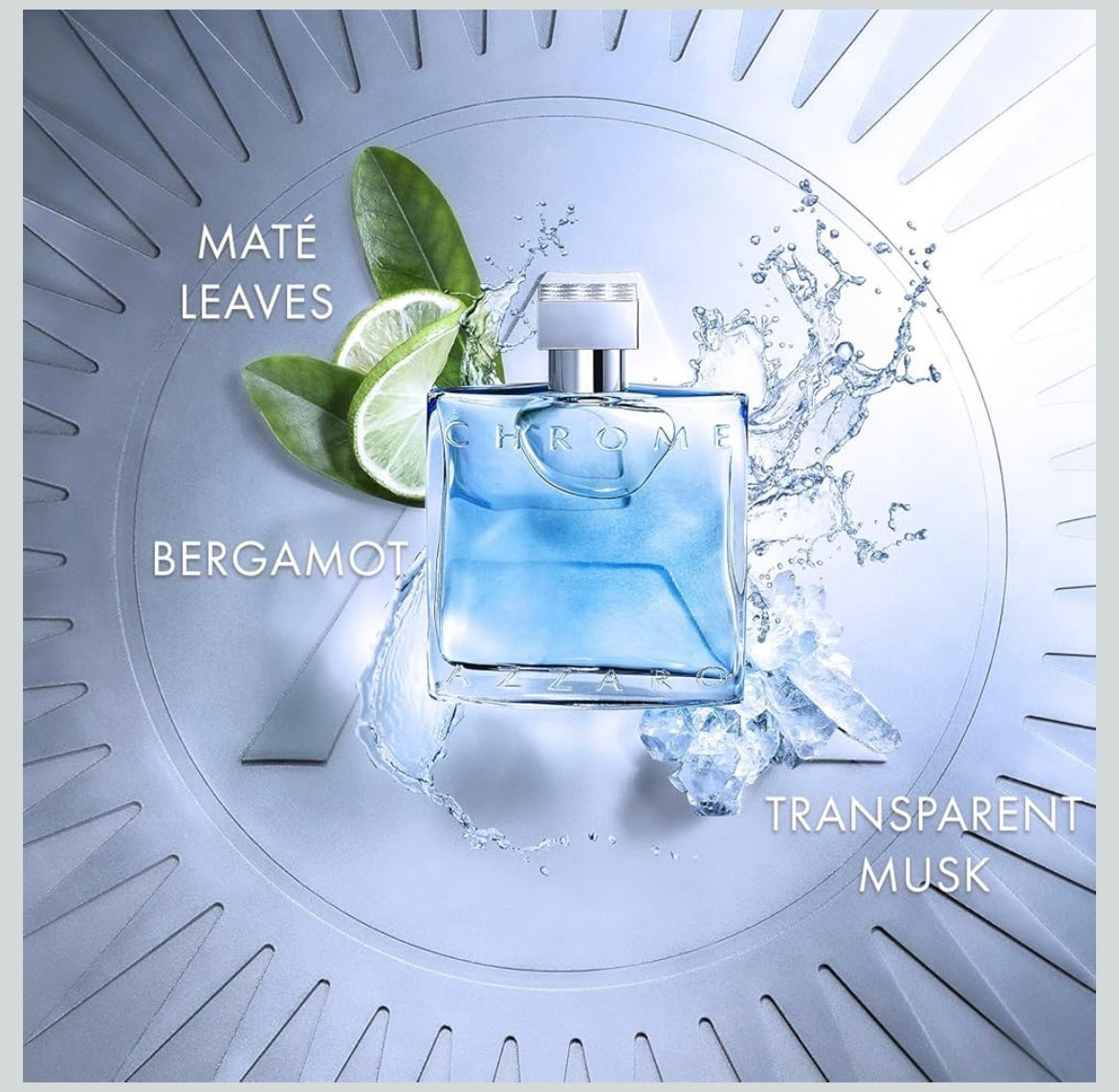 AZZARO CHROME Perfume para Hombre Eua de Toilette 100ml / 3.3 oz