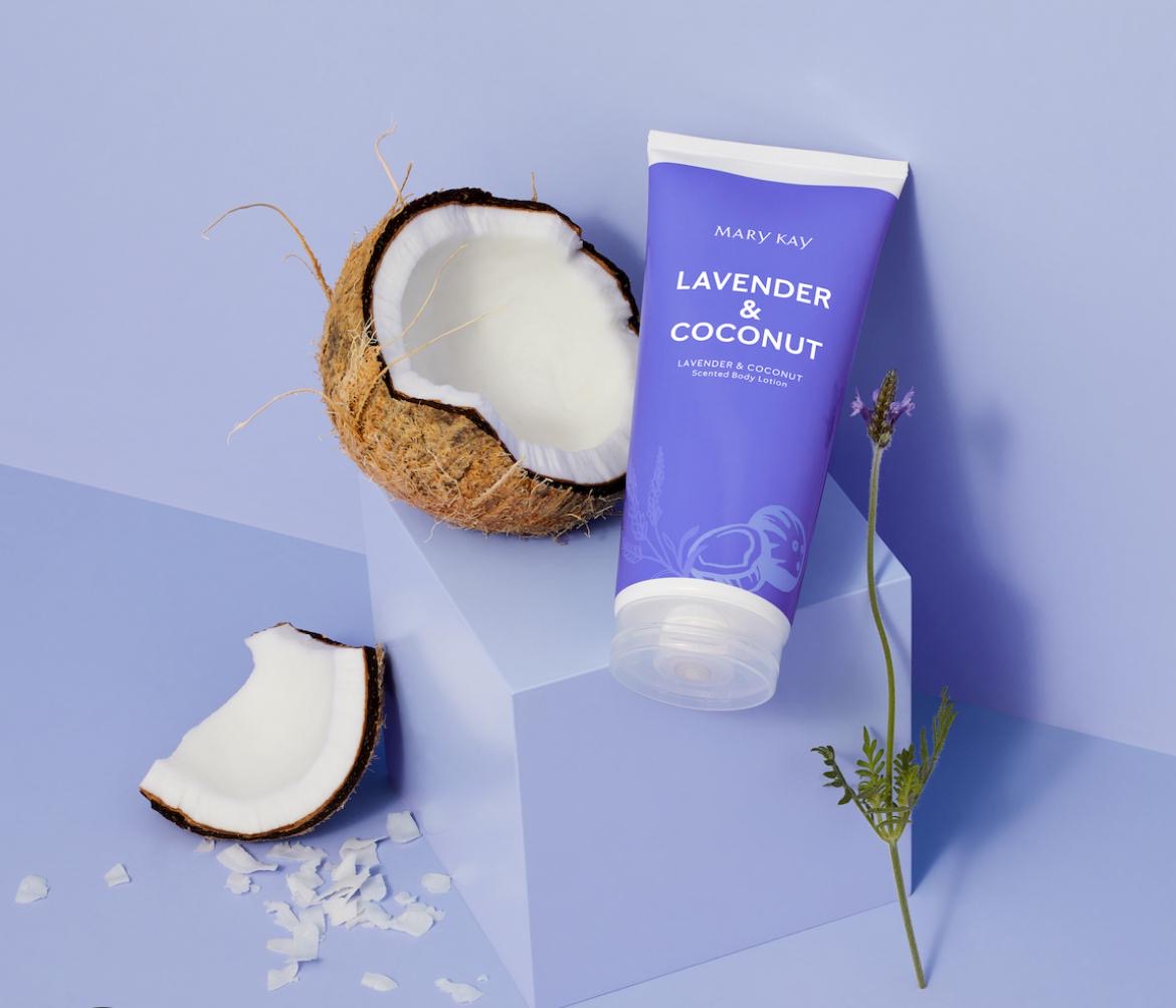 Mary Kay Loción corporal Coconut Lavander 6.7 onzas.